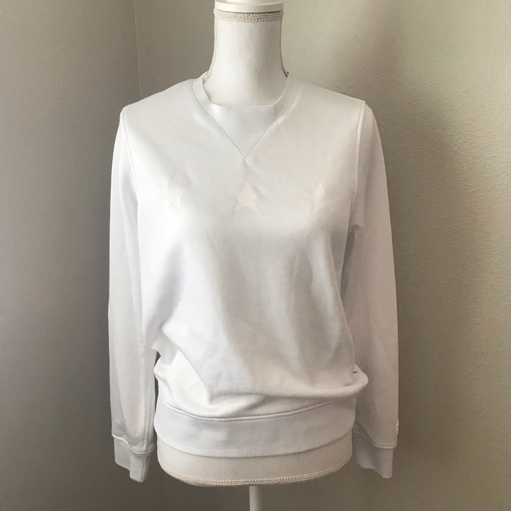 White Star CONVERSE sweatshirt size Small Like new